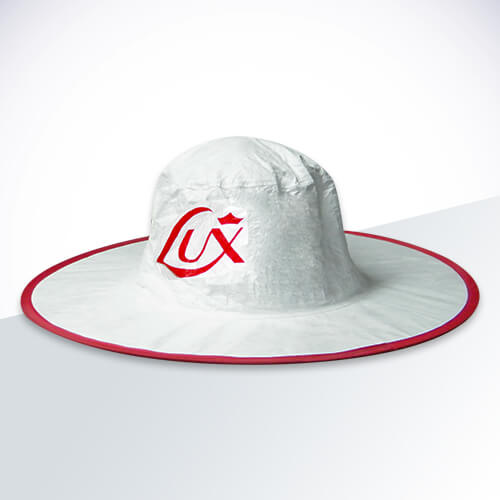 Cap and hat pop up hat red rim (spunbond)