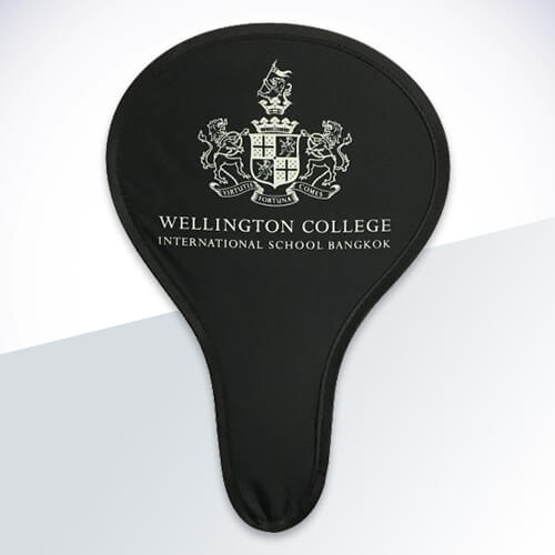 Pop up fan ping pong racket