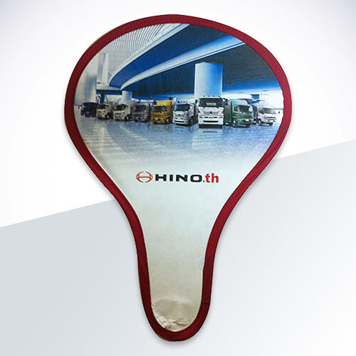 Pop up fan ping pong racket