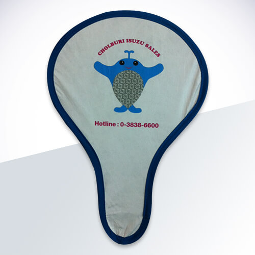 Pop up fan ping pong racket