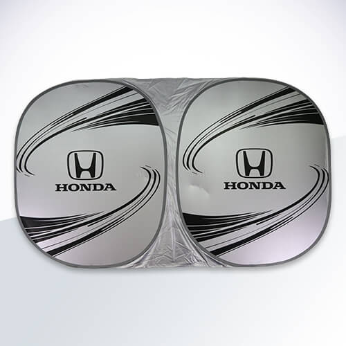 Front sunshade oval without edge