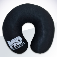Neck rest pillow u shape black