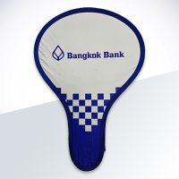 Pop up fan ping pong racket