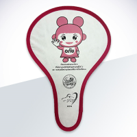 Pop up fan ping pong racket