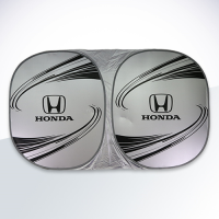 Front sunshade oval without edge